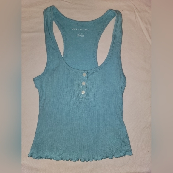 AMERICAN Eagle Turquoise Tank Size Small - Picture 1 of 5